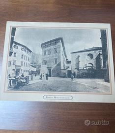 Foto rara di Piazza S.  Maria Maddalena Trento