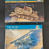 Coppia di modellini da costruire ITALERI