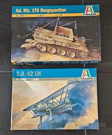 Coppia di modellini da costruire ITALERI