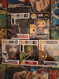 lotto funko pop star wars originali