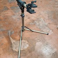 Cavalletto manutenzione biciclette portabici
