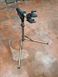 Cavalletto manutenzione biciclette portabici