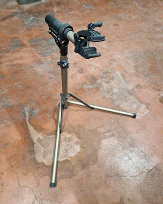 Cavalletto manutenzione biciclette portabici