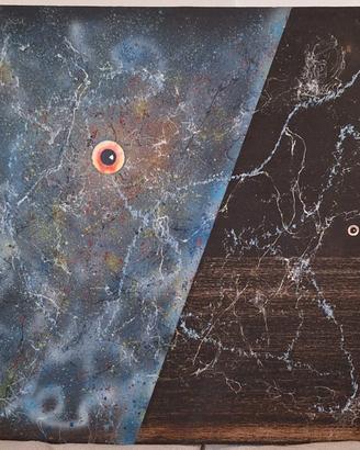 Graziano Cuberli, quadro tecnica mista: "L'Esseno"