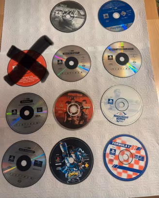 PlayStation 1 Giochi (Senza Custodia)