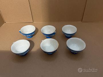 Coppettine mini giapponesi vintage per sakè