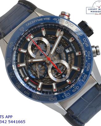 TAG HEUER Carrera Skeleton chronograph Calibre
