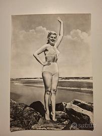 Fotocartolina: Pin-Up in bikini - Anni '50
