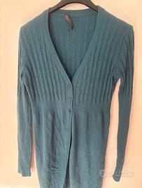 Cardigan lungo donna.