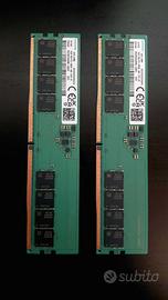 Ram Samsung DDR5 32GB (2x16GB) 4800MTs