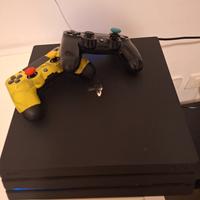 PS4 pro con giochi. Modello 7016B