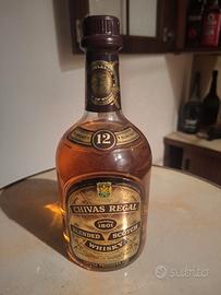 Chivas Regal blended scotch whisky 70cl, anni '80