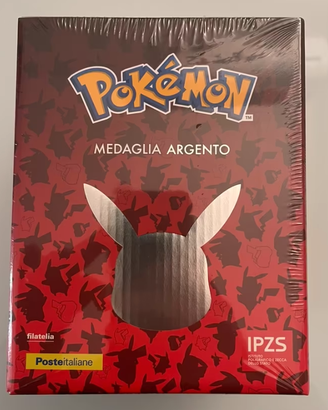 Poké Ball Argento - Pokeball Pokemon Pikachu