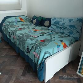 struttura letto + materasso IKEA  90x200