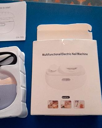 tagliaunghie con lima elettrico