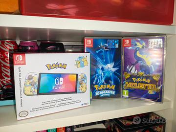 Controller Nintendo Switch + 2x Giochi Pokémon 