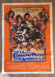 Manifesto originale cinema anni 80