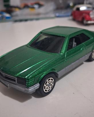 modellino 1/43 hot wheels mercedes 500 sec.