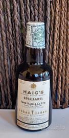 Mignon Haig’s Gold Label Whisky Vintage 1/10 Pint