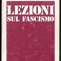 Palmiro Togliatti: LEZIONI SUL FASCISMO