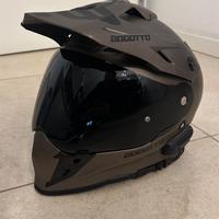 Casco Moto Bogotto H331 BT Enduro Helm + Interphon
