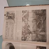 libro rilegato expo milano 1906