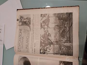 libro rilegato expo milano 1906