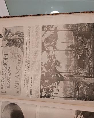 libro rilegato expo milano 1906