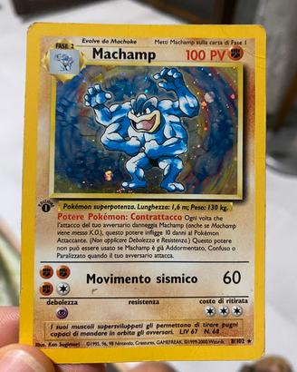 Carta Pokemon Machamp Holo