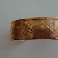 braccialetto in rame vintage