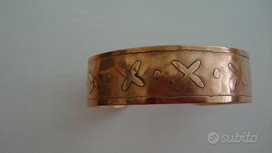 braccialetto in rame vintage