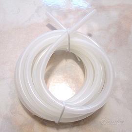 Tubo PVC Øint.4mm Øest.6mm lunghezza 2metri bianco