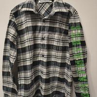 camicia Bikkembergs ragazzo 10y  black white 