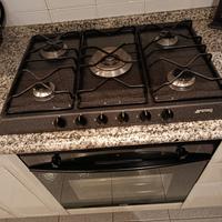 Piano cottura SMEG 5 fuochi da incasso COME NUOVO