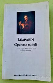 LEOPARDI - OPERETTE MORALI