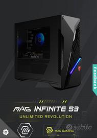 PC Gaming MSI MAG Infinite S3 – RTX 4060 /1TB / i5