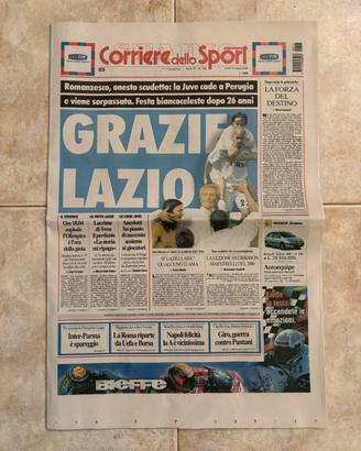 Lazio scudetto 2000 - Corriere dello Sport