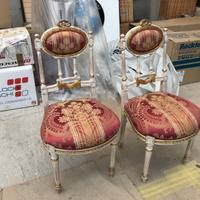 Coppia sedie camera da letto