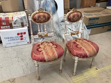 Coppia sedie camera da letto