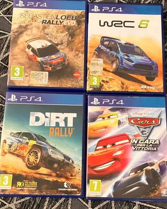 Giochi di corse/rally ps4