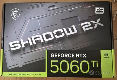 MSI geforce Rtx 5060ti 8g shadow 2x oc plus 8 gb