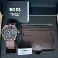 Orologio Hugo Boss - Porta Carte pelle oroginale