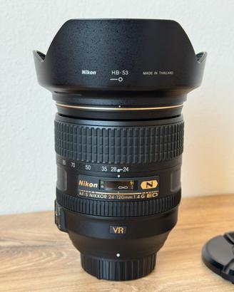 Nikon AF-S 24-120 f/4 G ED VR Garanzia