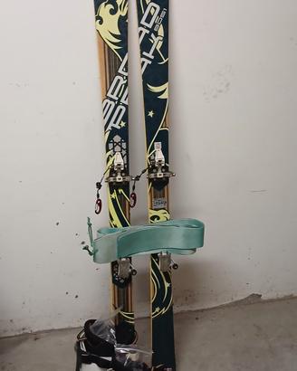 sci alpinismo scarponi e pelli