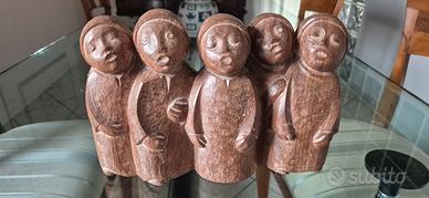 Scultura legno O. Irsara
