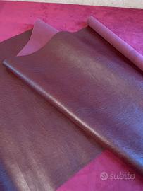 Taglio similpelle Sky anni 60 vintage bordeaux