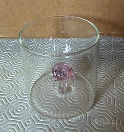 N 7 bicchieri di vetro borosilicato