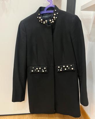 BLAZER GIACCA SOPRABITO NERO ZARA TAGLIA M