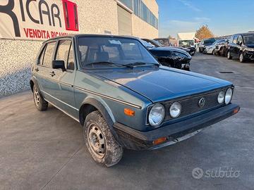 Volkswagen Golf GL 1^ serie intera o per ricambi