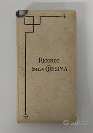Ricordo della Cresima - 1884 - Con Dedica